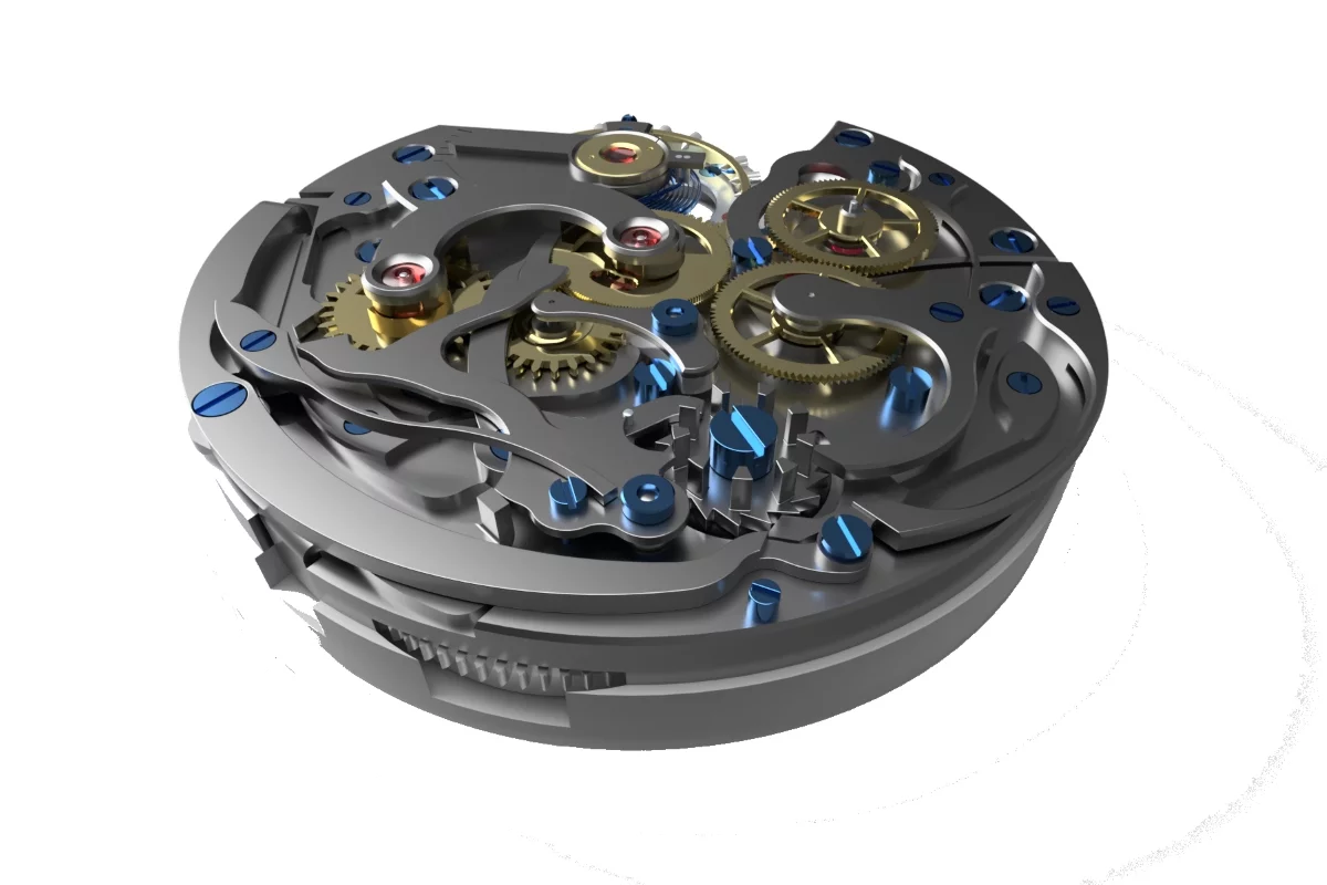Mouvement chronomètre